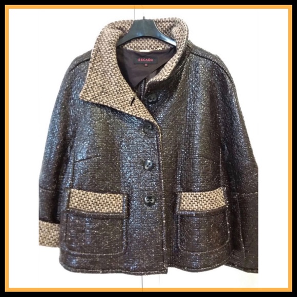 Escada Jackets & Blazers - SALE‼️ESCADA WOOL & Polyamide Jacket 12